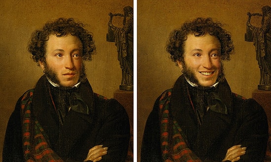 Больше позитива: На лицах персонажей известных картин русских художников появилась улыбка