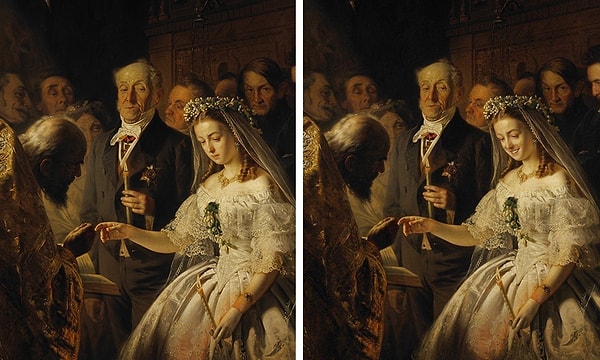 7. «Неравный брак», Василий Пукирев, 1862 год