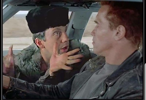 7. Т-800 в роли таксиста