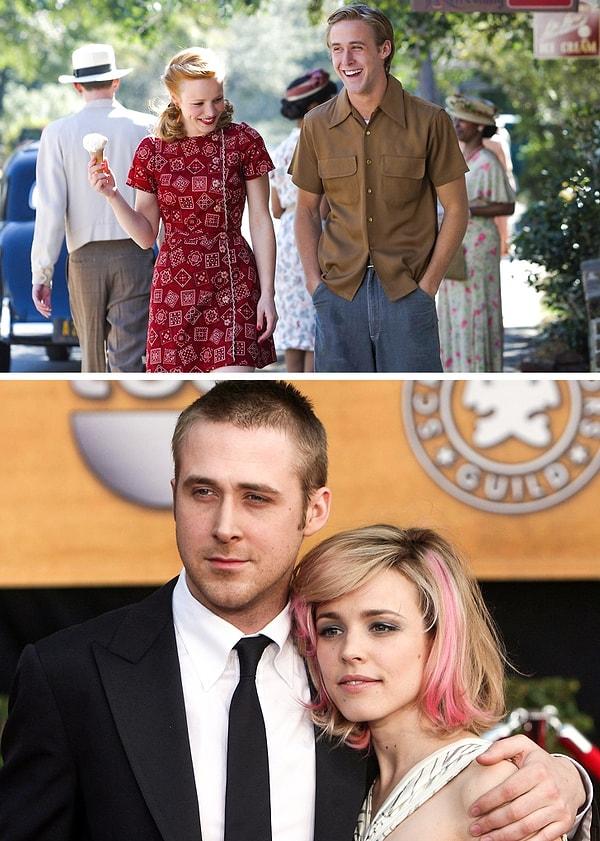 5. Ryan Gosling & Rachel McAdams (The Notebook)