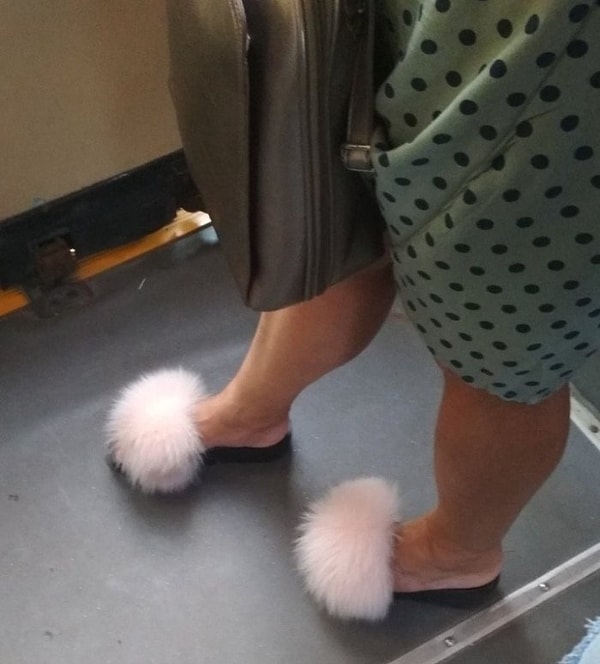 8. Какие красивые...домашние тапочки