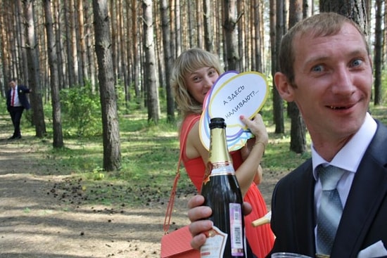 40+ фотографий русских свадеб, которые вы точно не захотели бы увидеть в своем свадебном альбоме