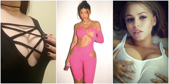 Sosyal Medyada Tuhaflığın Hakim Olduğunu Gösteren Akımların Sonuncusu Göğüs Kavrama Pozu