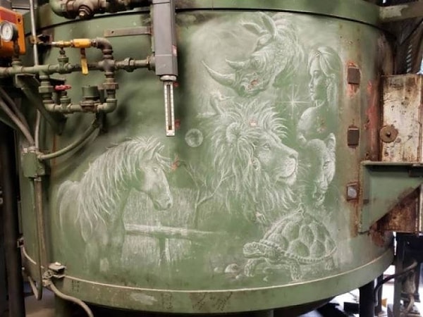 8. Искусство можно создавать где угодно