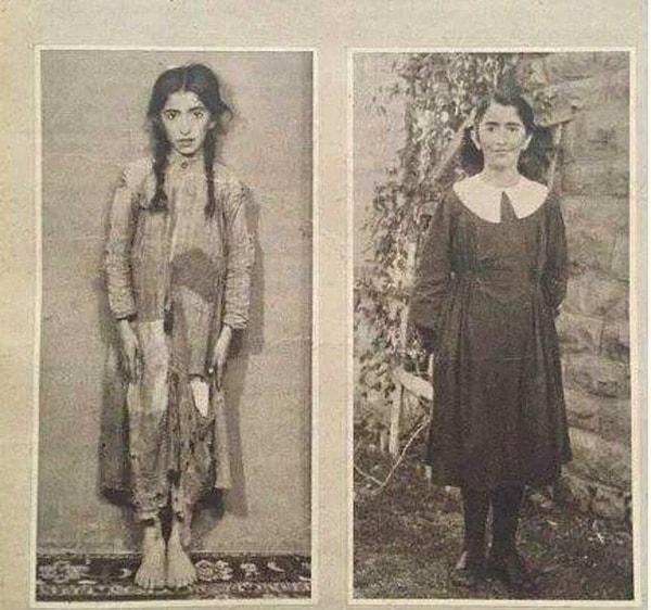 18. Köy enstitülerine gelen Elif'in öncesi ve sonrası, Elazığ, 1940.