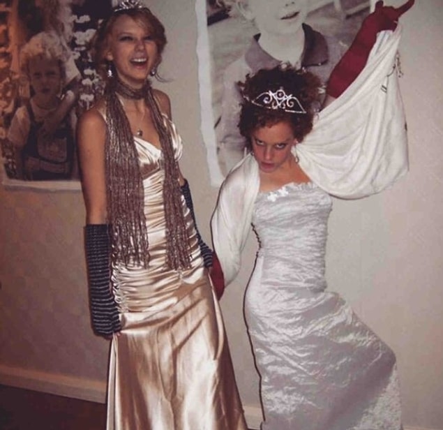 10. Taylor Swift ve Abigail Anderson, 2005.