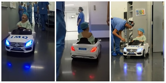 Çocuklar Ameliyathaneye Korkmadan ve Gülerek Gitsin Diye Bulunan Tatlı Yöntem