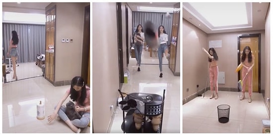 Bir Şeyleri Bir Yerlere Mükemmel Şekilde Atma Konusunda Master Yapmış Asyalı Kardeşler