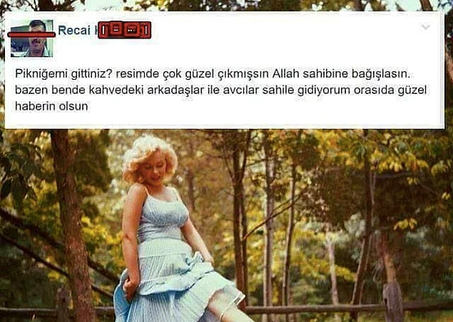 Recai yürürken zamanı bükmüş.