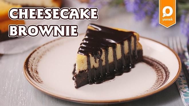 Tatlı Aşıklarının En Zorlandığı Olayı Ortan Kaldırıp Sevilen Tatlıları Birleştirdik! Cheesecake Brownie Nasıl Yapılır?