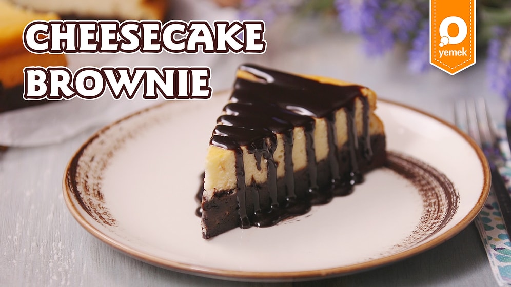 Tatlı Aşıklarının En Zorlandığı Olayı Ortan Kaldırıp Sevilen Tatlıları Birleştirdik! Cheesecake Brownie Nasıl Yapılır?