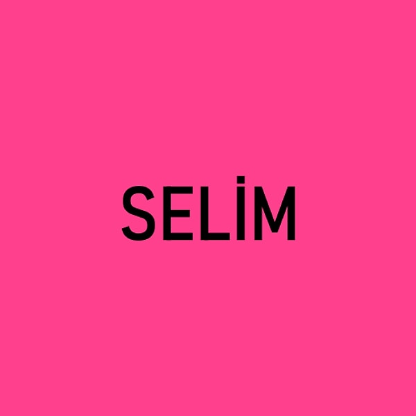 Senin alnına yazılan kişinin adı Selim!