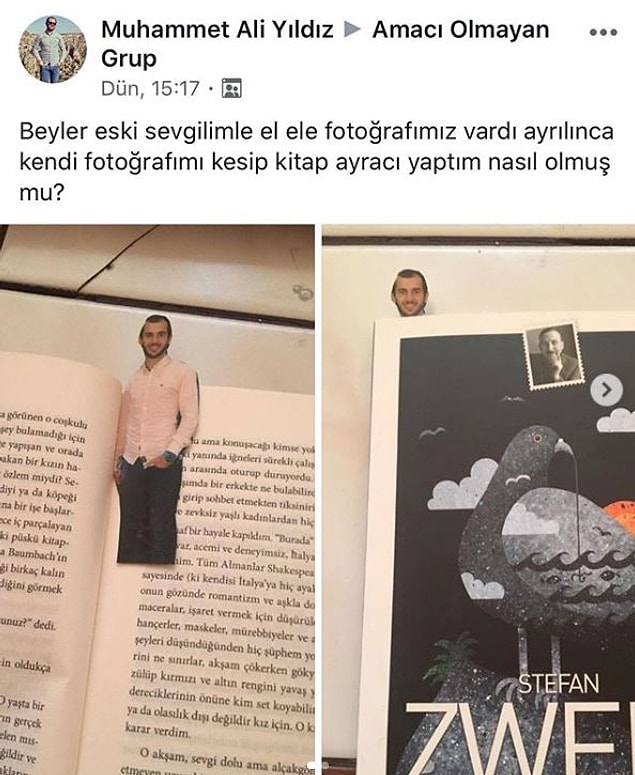 3. İster istemez mutlu olur insan...