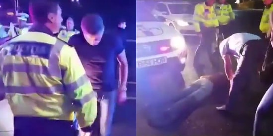 Polisin Kasıklarına Tekme Attıktan Sonra Amel Defteri Bir Anlık Kapanıp Açılan Adam