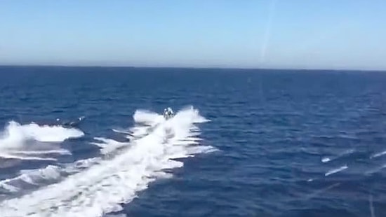 İspanya'da Denize Düşen Polisleri, Kovaladıkları Kaçakçılar Kurtardı