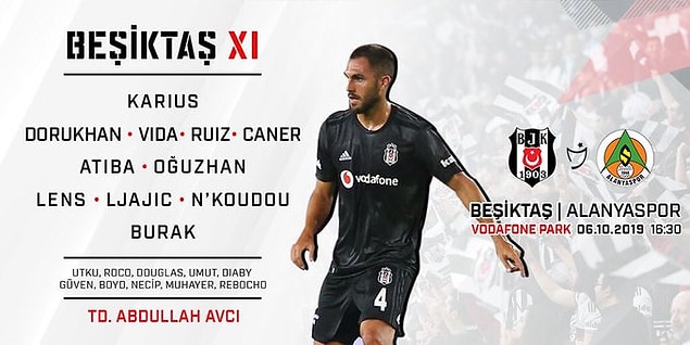 Takımlar sahaya bu 11'lerle çıktılar: