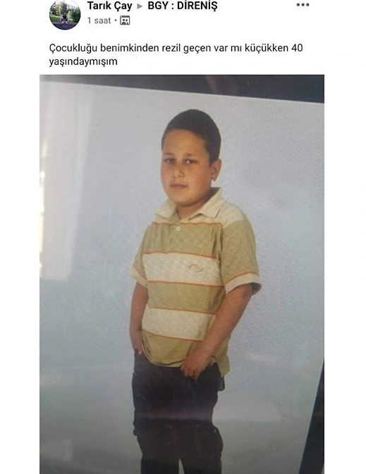 Çocuk adam.