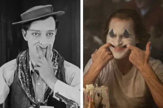 4. Phoenix rol için hazırlanırken, Buster Kaeton ve Ray Bolger gibi meşhur sessiz film yıldızlarının hareketleri üzerine çalıştı.