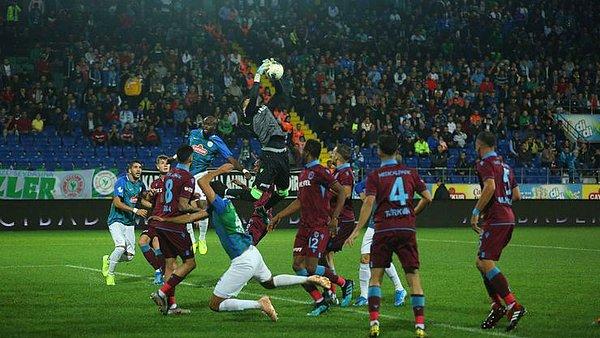 Süper Lig'in 7. haftasında Trabzonspor deplasmanda Çaykur Rizespor'la karşılaştı.