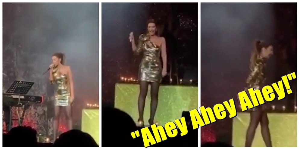 Konser Sırasında Bir Anda 'Ahey Ahey Ahey' Diye Bağıran Adam Sıla'yı Kahkahaya Boğdu