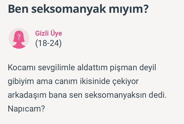 3. Yok canım olur mu öyle şey!
