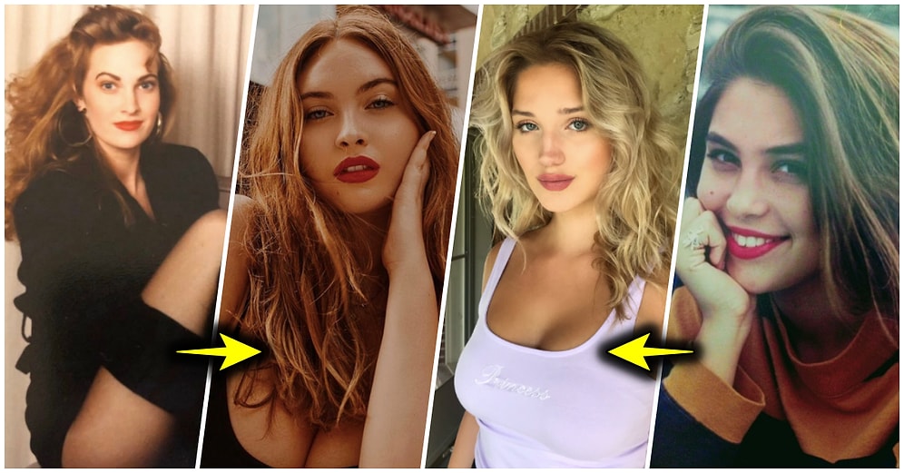 Annelerinin Gençlik Fotoğrafları ile Kendilerininkini Karşılaştırarak Gen Aktarımının Ne Kadar Mucizevi Olduğunu Gösteren 27 Kişi