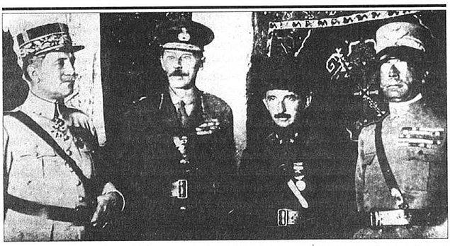 1922 - TBMM Hükümeti ile İtilaf Devletleri arasında Mudanya Mütarekesi imzalandı.