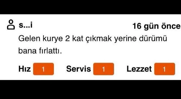 Hızlıca yemeniz içindir ya. :)