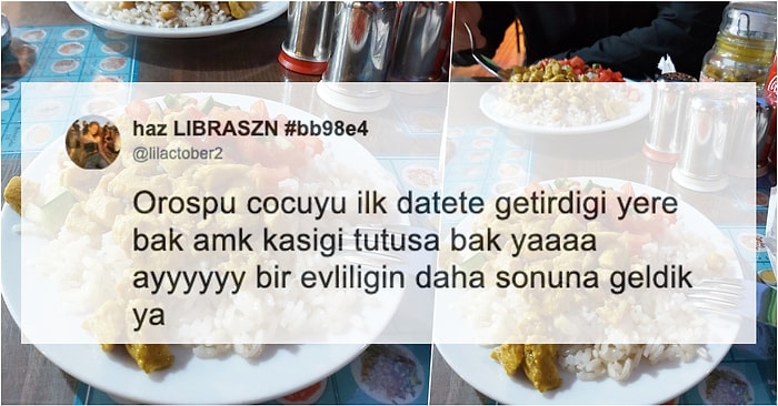 Erkek Arkadaşının İlk Buluşmada Götürdüğü Pilavcıyla Dalga Geçen Genç Kadın, Fena Halde Alay Konusu Oldu