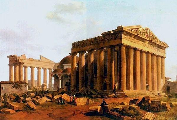 3. Akropolis'in tarihi Parthenon'un kendisinden çok daha eskilere dayanıyor.