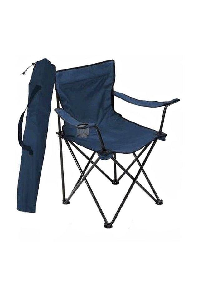 3. Taşınabilir, kolay katlanabilir kamp sandalyesi ile gideceğiniz her yerde rahat edin.