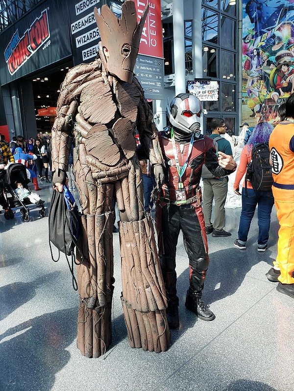 10. Groot ve Antman (Marvel)