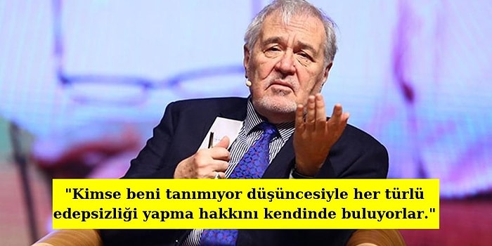 Nasıl Davranmalıyız? İlber Ortaylı'nın Adab-ı Muaşeret Kurallarıyla İlgili Hayatı Daha Yaşanılır Kılacak 12 Düşüncesi