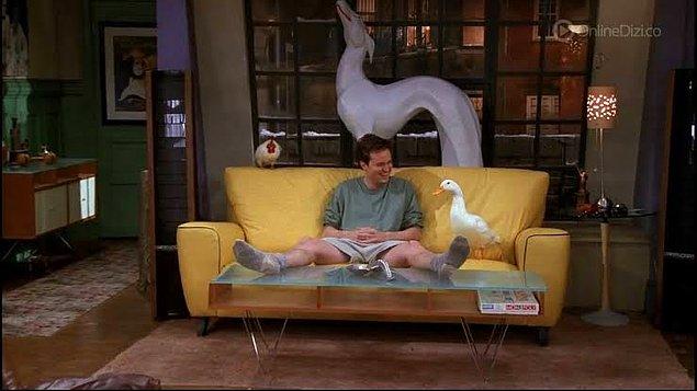 8. Chandler'ın evcil (!) hayvanı ördeğine ne diye sesleniyorlardı?