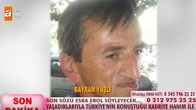 Hurdacı Mustafa'nın ölümünden sonra da son 1 yıldır Bayram isimli sevgilisiyle kalıyormuş. İşler de burada ilginçleşmeye başlıyor.