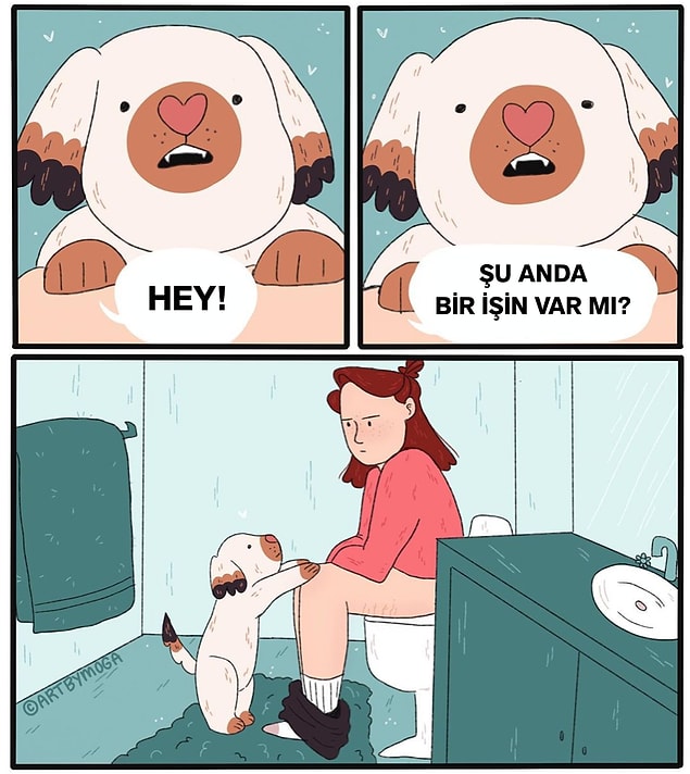 5. Kendinizi asla yalnız hissettirmeyen küçük dostlarımız. 😛
