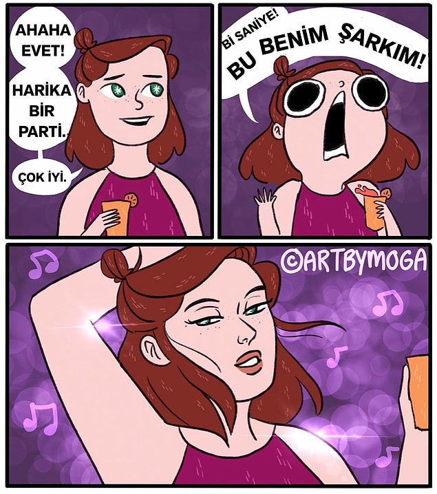 12. Siz de en sevdiği şarkıyı duyunca yerinde duramayanlardan mısınız?💃