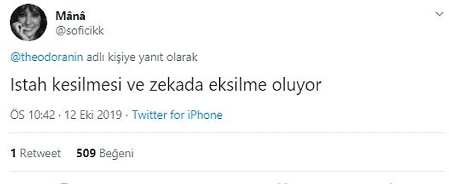 11. Bazılarımız da iştah açıcı özelliklere sahip tabii.
