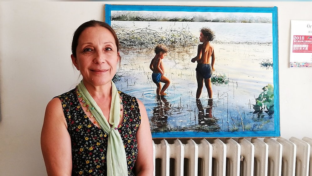 Yaptığı Eserlerin Sulu Boya Olduğuna İnanamayacağınız Rukiye Garip ile Tanışın!