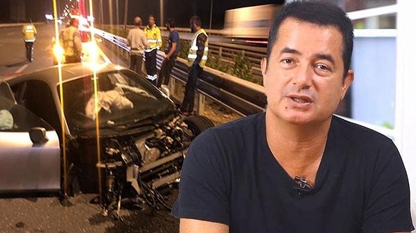 8. Ünlü televizyoncu Acun Ilıcalı, Kuzey Marmara Otoyolu'nda Anadolu yakasında kaza geçirdi.