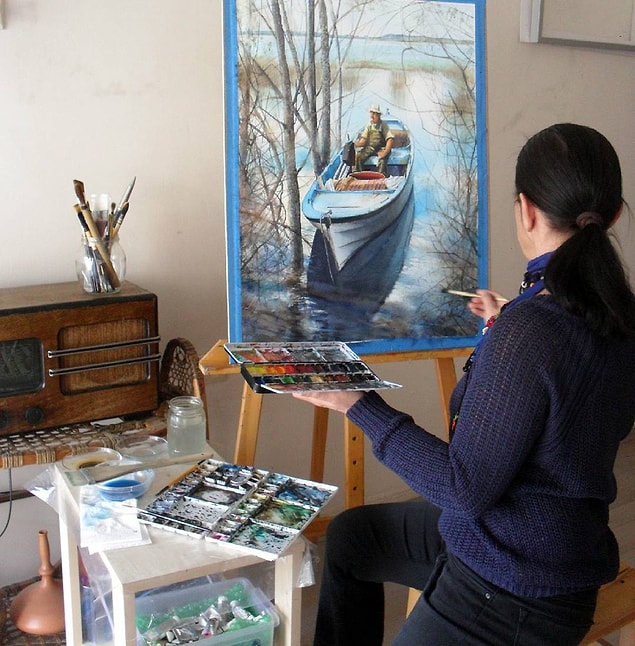 Umarız güzel atölyesinde sanat aşkıyla daha birçok esere imza atar ve bizleri kendine hayran bırakmaya devam eder.