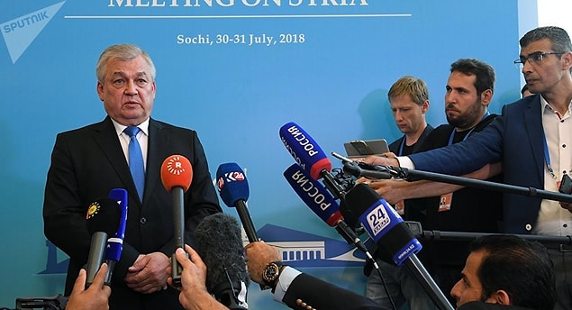 Putin'in Suriye Özel Temsilcisi "Türkiye ile Suriye ‘gerçek zamanlı olarak’ diyalog halinde" dedi.