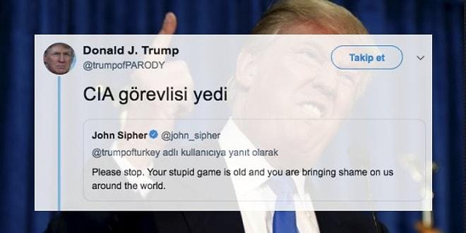 Türk Troller Donald Trump'ın Sahte Hesabından Attıkları Tweetlerle CIA Çalışanını Fena Trolledi
