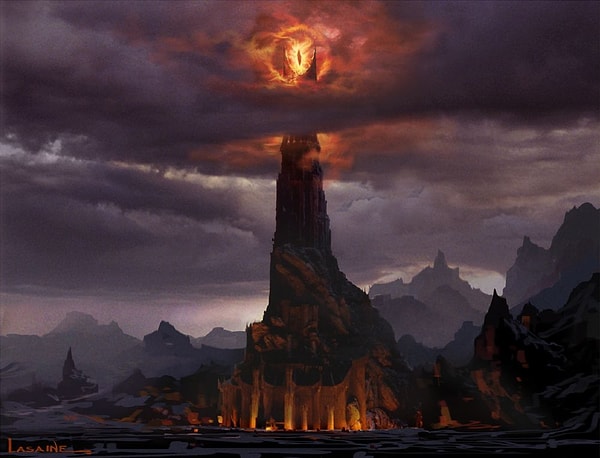 6. Mordor: Gölge Diyarı ve bir diğer adı ile Karanlık Diyar. Belki gidip görmeyi asla istemeyeceğiz ama Sauron'un yaşadığı bu ülkeyi hiçbir zaman unutmayacağız.