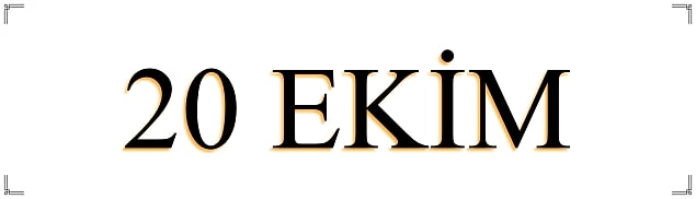 20 Ekim