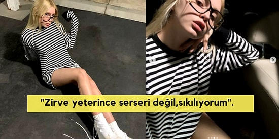 Aleyna Tilki, "Zirve Yeterince Serseri Değil, Sıkılıyorum" Diyerek Paylaştığı Fotoğrafıyla Sosyal Medyayı Salladı!