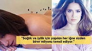 Ünlü Oyuncu Salma Hayek, Instagram Takipçi Sayısı 12 Milyona Ulaşınca Takipçilerine Çıplak Pozla Teşekkür Etti!