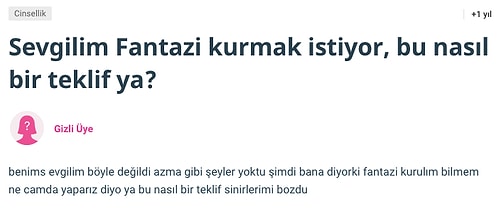 Partnerlerinin Yataktaki Beyin Yakan İsteklerinden Yakınarak Güldüren Fantezi Mağdurları