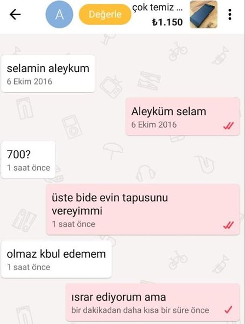 İstediği Ürüne Ulaşmak İçin Her Türlü Diyaloğa Girebilecek Kişilerden Birbirinden İlginç 15 Pazarlık Denemesi