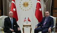 Trump'ın 'A Takımı' Türkiye'de: Erdoğan ile Pence Görüşmesi Gerçekleşti